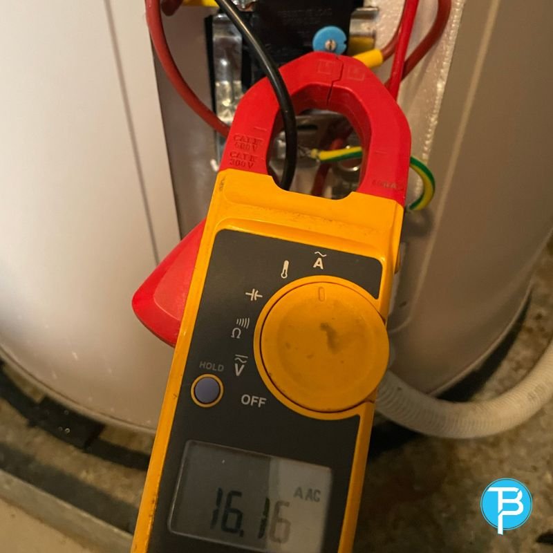 Replacement hot water tank installed and running